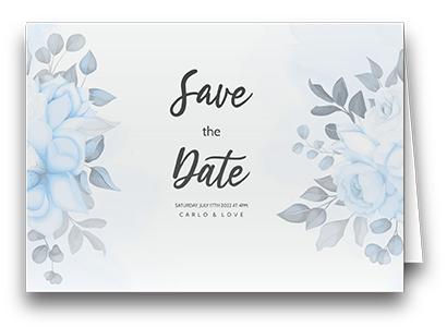 Fold-Over Card - Announcements, Invitations, Thank You, & Note Cards