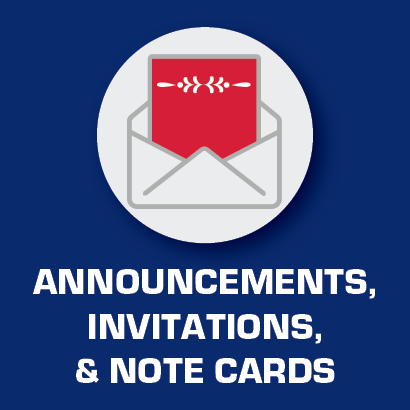 Announcements, Invitations, & Note Cards