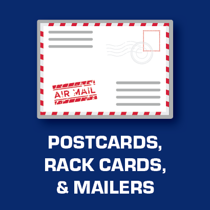 Postcards, Rack Cards, & Mailers