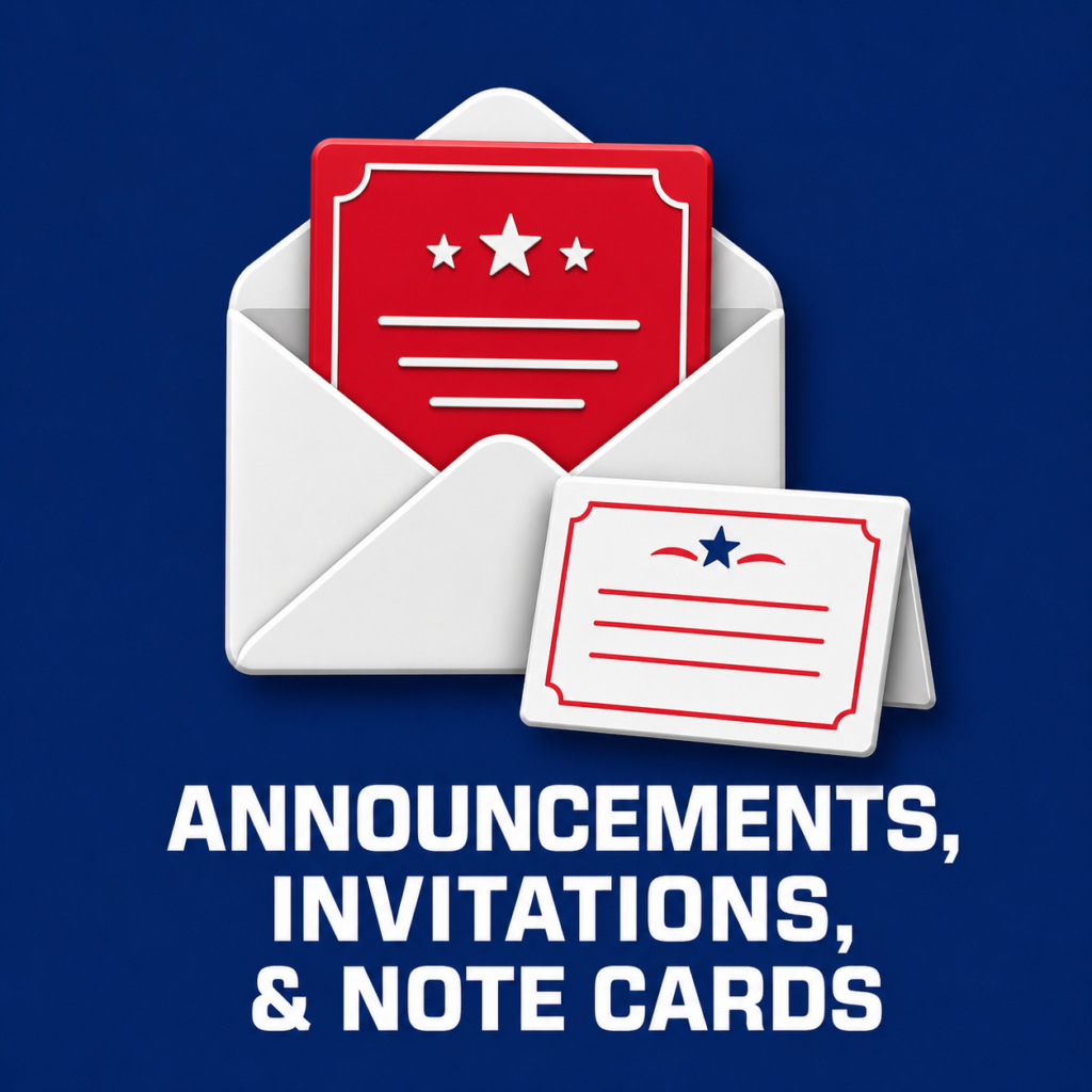Announcements, Invitations & Note Cards Icon