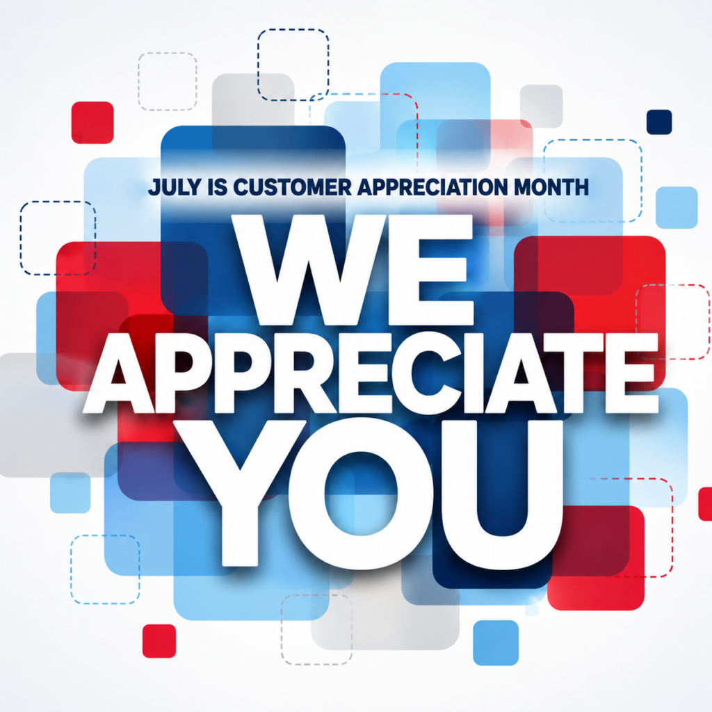 We Appreciate YOU