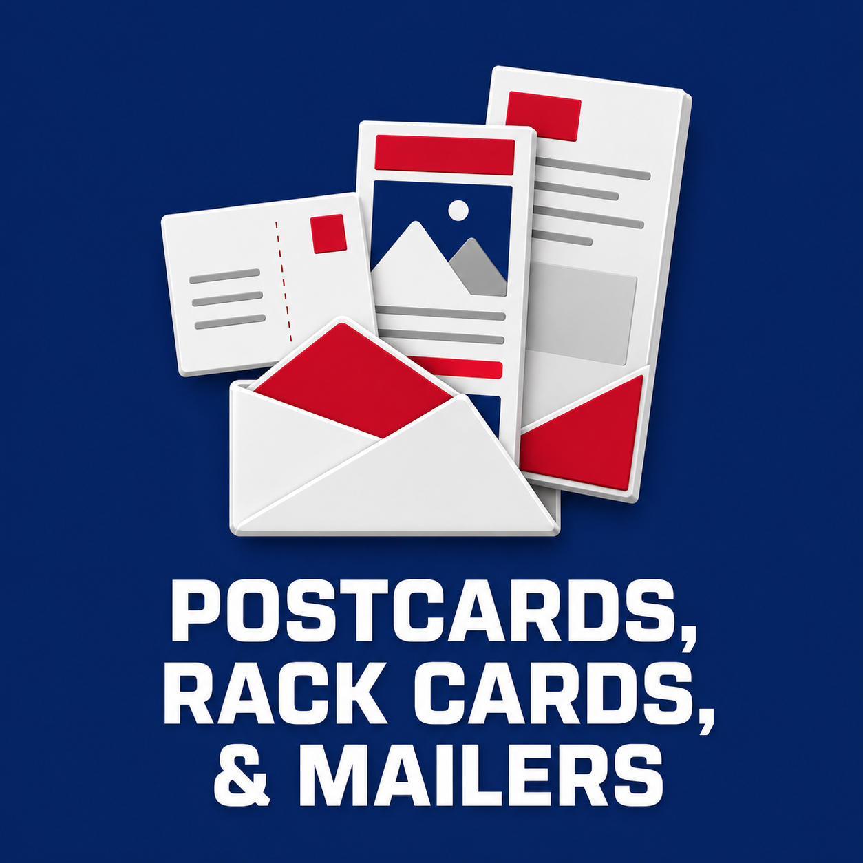 Postcards, Rack Cards, & Mailers